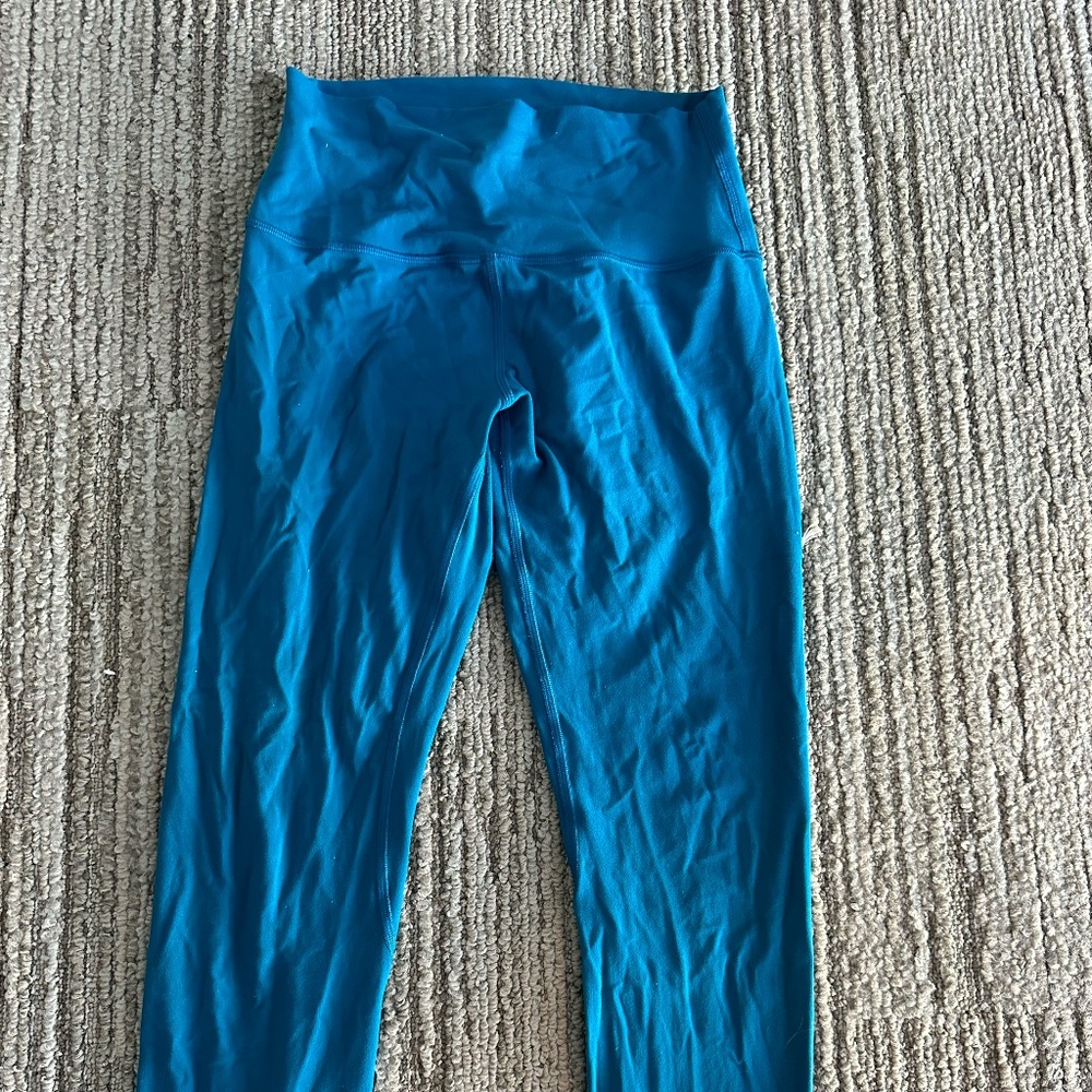 lululemon Align™ Super-High-Rise Pant 28", Teal, Size 6